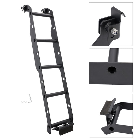 Escalera trasera de aluminio para portón trasero para Jimny Sierra JB74 JB64 2019-2026