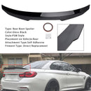 Gloss Black Rear Boot Spoiler For BMW 4 Series F33 Convertible 2013+ PMS Style-4