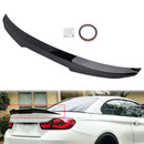 Gloss Black Rear Boot Spoiler For BMW 4 Series F33 Convertible 2013+ PMS Style-6