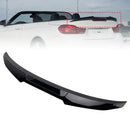 Gloss Black Rear Boot Spoiler For BMW 4 Series F33 Convertible 2013+ PMS Style-9