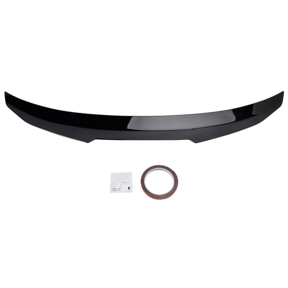 Gloss Black Rear Boot Spoiler For BMW 4 Series F33 Convertible 2013+ PMS Style
