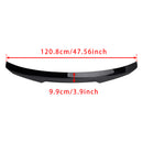 Alerón trasero para maletero, color negro brillante, para BMW Serie 4, G22, G82, Coupe 2020+, estilo PMS-8