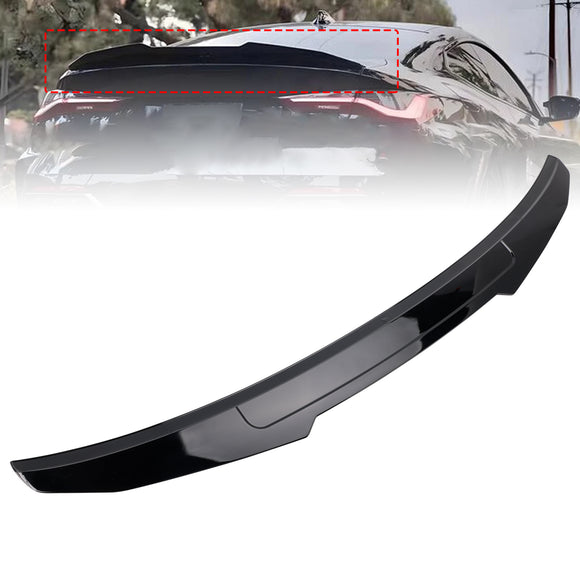 Alerón trasero para maletero, color negro brillante, para BMW Serie 4, G22, G82, Coupe 2020+, estilo PMS