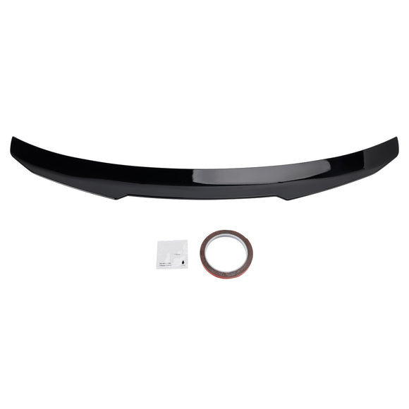 Alerón trasero para maletero, color negro brillante, para BMW Serie 4, G22, G82, Coupe 2020+, estilo PMS