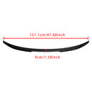 Alerón trasero para maletero, color negro brillante, para BMW Serie 4, G22, G82, Coupe 2020+, estilo M4-8