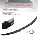 Alerón trasero con apariencia de fibra de carbono para BMW Serie 4 G23 Convertible 21-24 estilo M4-3