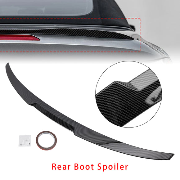 Alerón trasero con apariencia de fibra de carbono para BMW Serie 4 G23 Convertible 21-24 estilo M4