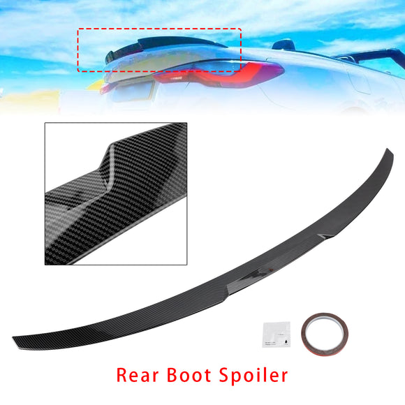 Alerón trasero con apariencia de fibra de carbono para BMW Serie 4 G23 Convertible 21-24 estilo M4