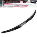 Alerón trasero con apariencia de fibra de carbono para BMW Serie 4 G23 Convertible 21-24 estilo M4-9