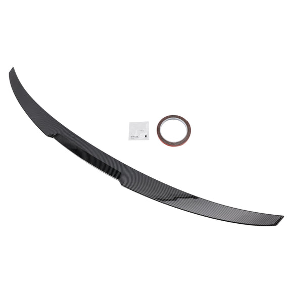 Alerón trasero con apariencia de fibra de carbono para BMW Serie 4 G23 Convertible 21-24 estilo M4