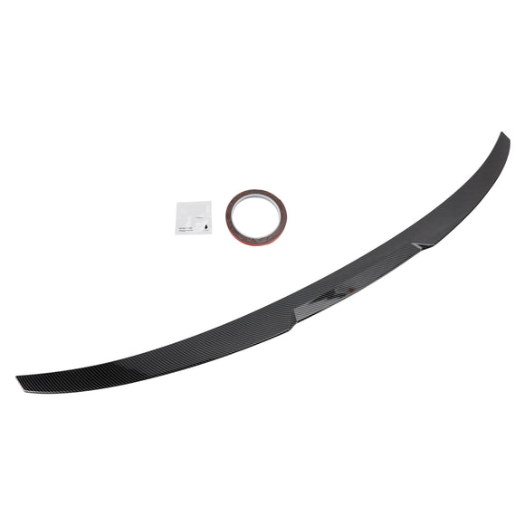 Alerón trasero con apariencia de fibra de carbono para BMW Serie 4 G23 Convertible 21-24 estilo M4