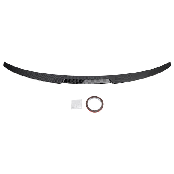 Alerón trasero con apariencia de fibra de carbono para BMW Serie 4 G23 Convertible 21-24 estilo M4