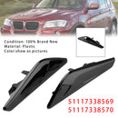 Guardabarros delantero izquierdo + derecho, embellecedor negro 51117338569+51117338570 para BMW X3 F25 X4 F26-4