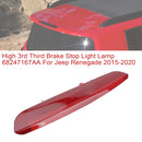 Korkea 3. kolmas jarrun jarruvalolamppu 68247167AA Jeep Renegade 2015-2020-3