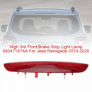 Korkea 3. kolmas jarrun jarruvalolamppu 68247167AA Jeep Renegade 2015-2020-2