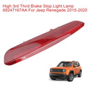 Korkea 3. kolmas jarrun jarruvalolamppu 68247167AA Jeep Renegade 2015-2020-5
