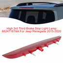 Korkea 3. kolmas jarrun jarruvalolamppu 68247167AA Jeep Renegade 2015-2020-6