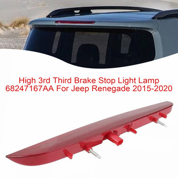 High 3rd Third Brake Stop Light Lamp 68247167AA For Jeep Renegade 2015-2020