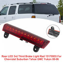 Hinten LED 3. Drittes Bremslicht Rot 15170955 Für Chevrolet Suburban 00-06-4