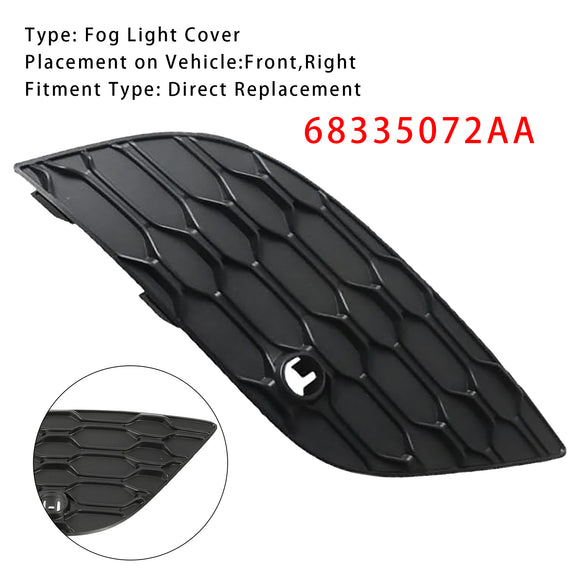 Copertura fendinebbia paraurti lato destro per Jeep Grand Cherokee 2017-2022 68335072AA