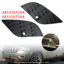 Paar Nebelscheinwerferabdeckungen für Jeep Grand Cherokee 2017–2022 68335072AA 68335073AA-4