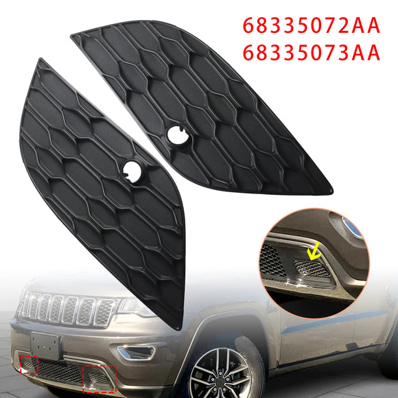 Paar Nebelscheinwerferabdeckungen für Jeep Grand Cherokee 2017–2022 68335072AA 68335073AA