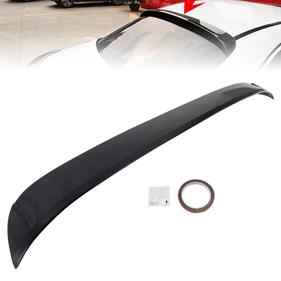 Glanzend zwarte achterspoilerlip voor Mercedes-Benz C-klasse W205 2014-2021
