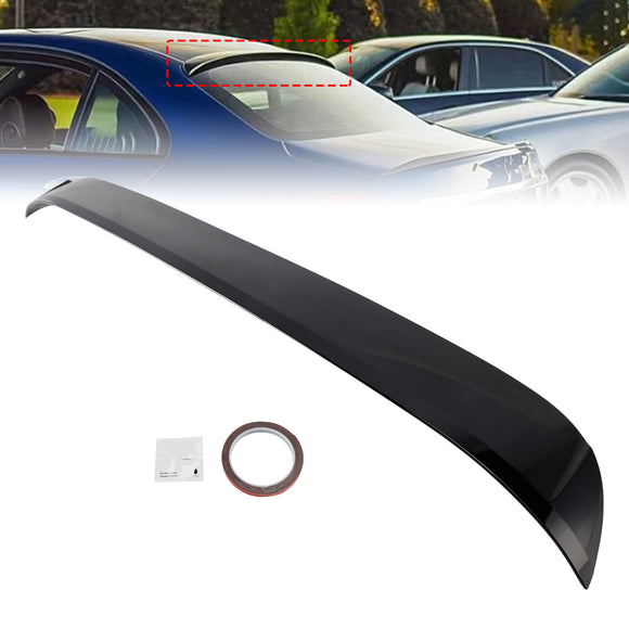 Glanzend zwarte achterspoilerlip voor Mercedes-Benz C-klasse W205 2014-2021