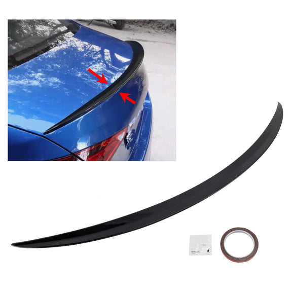 Gloss Black Rear Spoiler For Mercedes-Benz C-Class W206 21-24 AMG Style