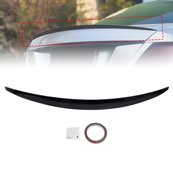 Heckspoiler in Hochglanzschwarz für Mercedes-Benz E-Klasse W213 16-23 AMG Style