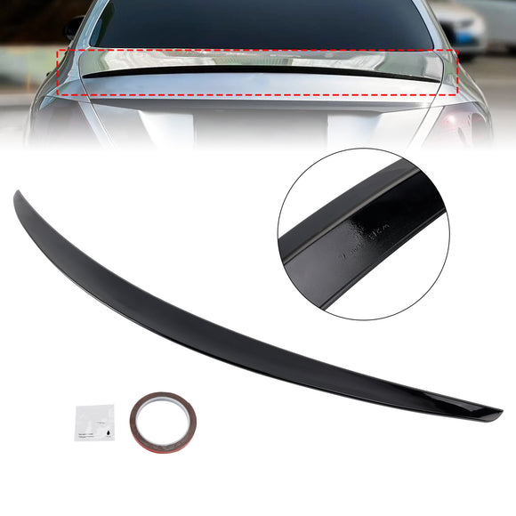 Heckspoiler in Hochglanzschwarz für Mercedes-Benz E-Klasse W213 16-23 AMG Style