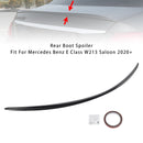 Gloss Black Rear Boot Spoiler For Mercedes-Benz E-Class W213 E63 Style 2020+-2