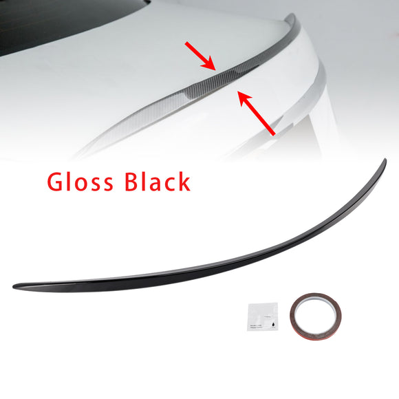 Gloss Black Rear Boot Spoiler For Mercedes-Benz E-Class W213 E63 Style 2020+