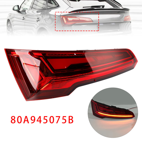 Linksachter Achterlicht Lamp LED Voor Audi Q5 MK2 FACELIFT 2021-2024 LED 5 PIN