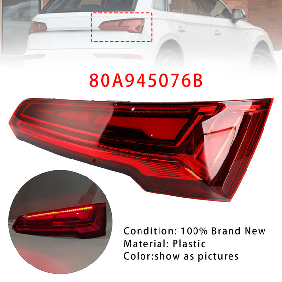 Right Rear Tail Light Lamp LED 80A945076B For Audi Q5 MK2 FACELIFT 2021-2024 LED 5 PIN