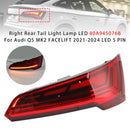 Right Rear Tail Light Lamp LED 80A945076B For Audi Q5 MK2 FACELIFT 2021-2024 LED 5 PIN-2