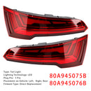 Links + Rechts Hinten Rücklicht Lampe LED Für Audi Q5 MK2 FACELIFT 2021-2024 LED 5 PIN-4