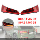 Links + Rechts Hinten Rücklicht Lampe LED Für Audi Q5 MK2 FACELIFT 2021-2024 LED 5 PIN-5