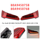 Links + Rechts Hinten Rücklicht Lampe LED Für Audi Q5 MK2 FACELIFT 2021-2024 LED 5 PIN-7