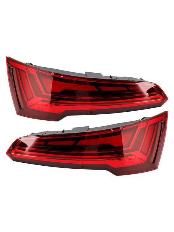 Links + Rechts Hinten Rücklicht Lampe LED Für Audi Q5 MK2 FACELIFT 2021-2024 LED 5 PIN