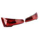 Links + Rechts Hinten Rücklicht Lampe LED Für Audi Q5 MK2 FACELIFT 2021-2024 LED 5 PIN-18