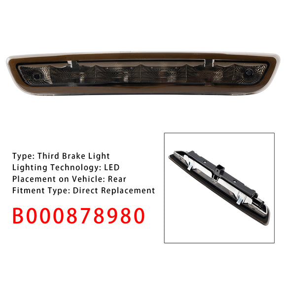 3:e tredje bromsljuset B000878980 för Peugeot 108 2014-2021 svart
