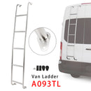 Stainless Steel 5-Step Van Ladder A093TL For Ford Transit High Roof Vans 2014-2025-4