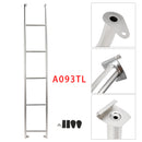 Stainless Steel 5-Step Van Ladder A093TL For Ford Transit High Roof Vans 2014-2025-5