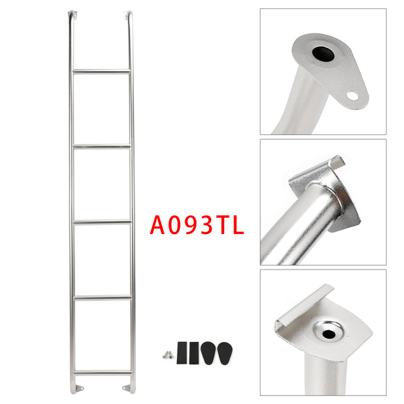 Stainless Steel 5-Step Van Ladder A093TL For Ford Transit High Roof Vans 2014-2025