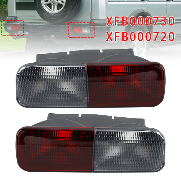 Links + rechts achterbumperlicht achteruitrijmistlamp voor Land Rover Discovery 2 03-2004