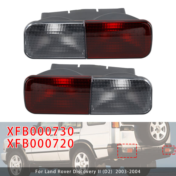Links + rechts achterbumperlicht achteruitrijmistlamp voor Land Rover Discovery 2 03-2004