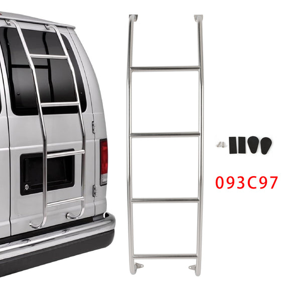 4-Step Van Ladder 093C97 For Chevrolet Express 1500/2500/3500 and GMC Savana Vans 1500/2500/3500 1997-2024
