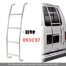 4-Step Van Ladder 093C97 For Chevrolet Express 1500/2500/3500 and GMC Savana Vans 1500/2500/3500 1997-2024-4