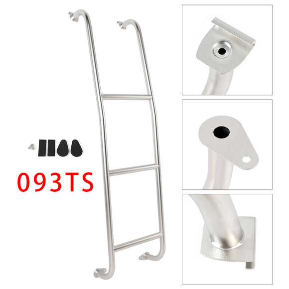 093TS Stainless Steel 3-Step Van Ladder For Ford Transit Low Roof Vans 2014-2025